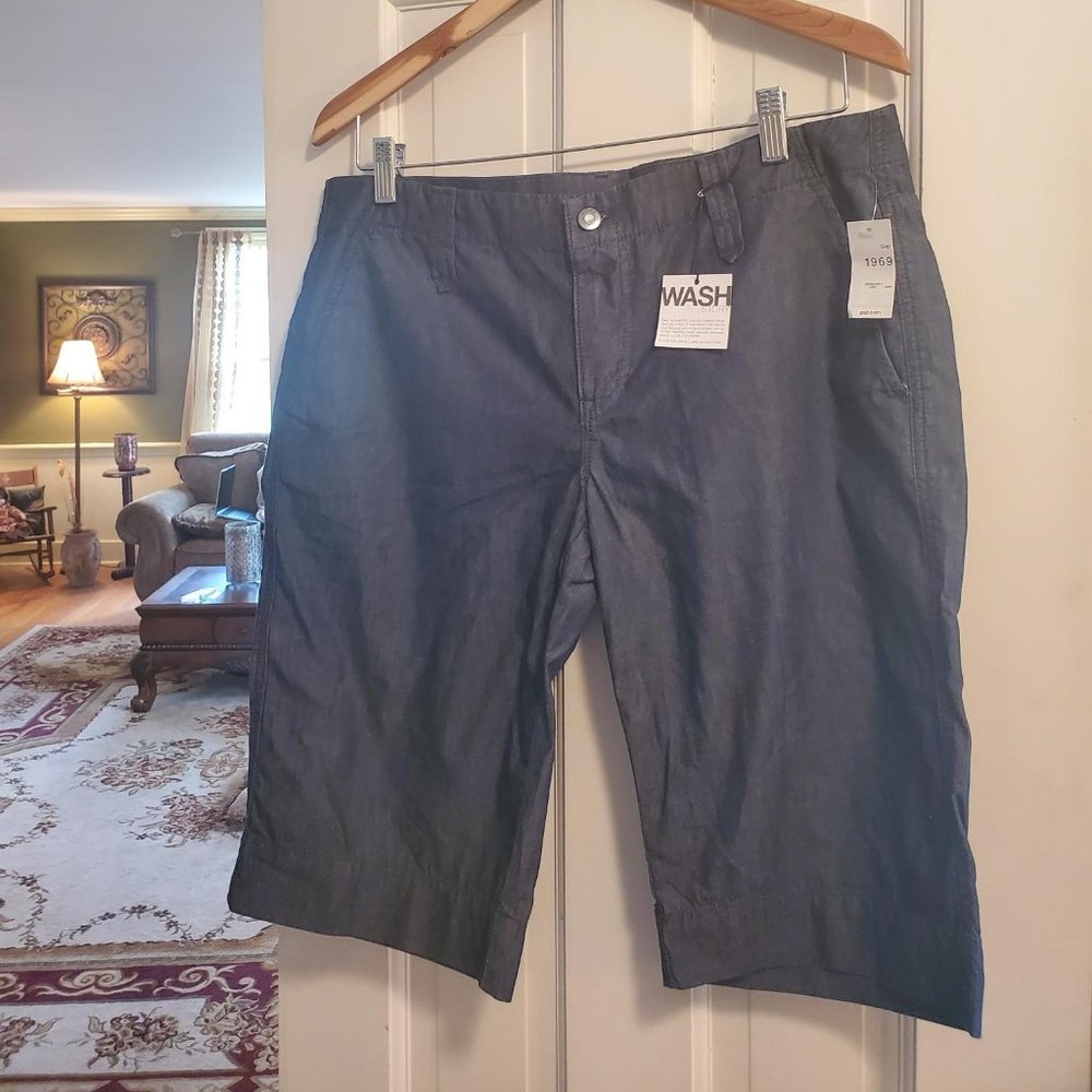 Gap Cotton Bermuda Short Womens size 12 TALL